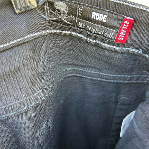 NYDJ Wide Leg Cuffed Capri Jeans Green Fall Size 16 Green - Picture 6 of 8